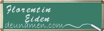 Florentin Eiden Visitenkarte